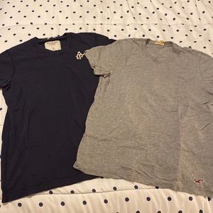 Bundle - Men’s Abercrombie & Fitch V Neck & Hollister V Neck